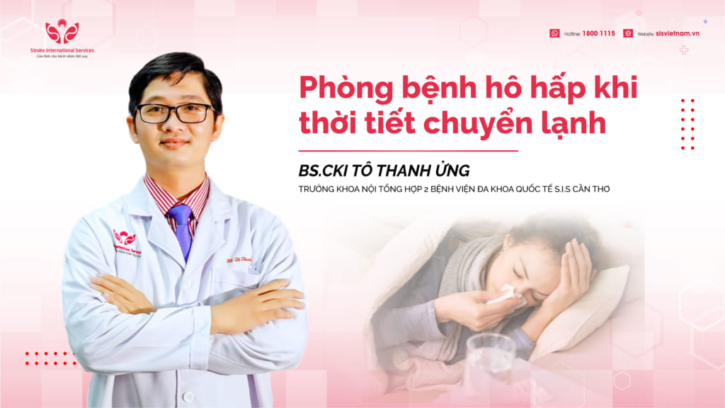 Phòng bệnh hô hấp khi thời tiết chuyển lạnh ở người cao tuổi