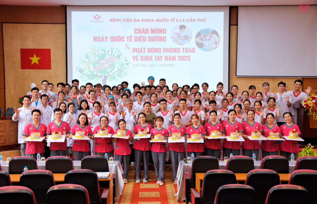 S.I.S Cần Thơ kỷ niệm 60 năm Ngày Quốc tế Điều dưỡng và phát động phong trào vệ sinh tay 2025