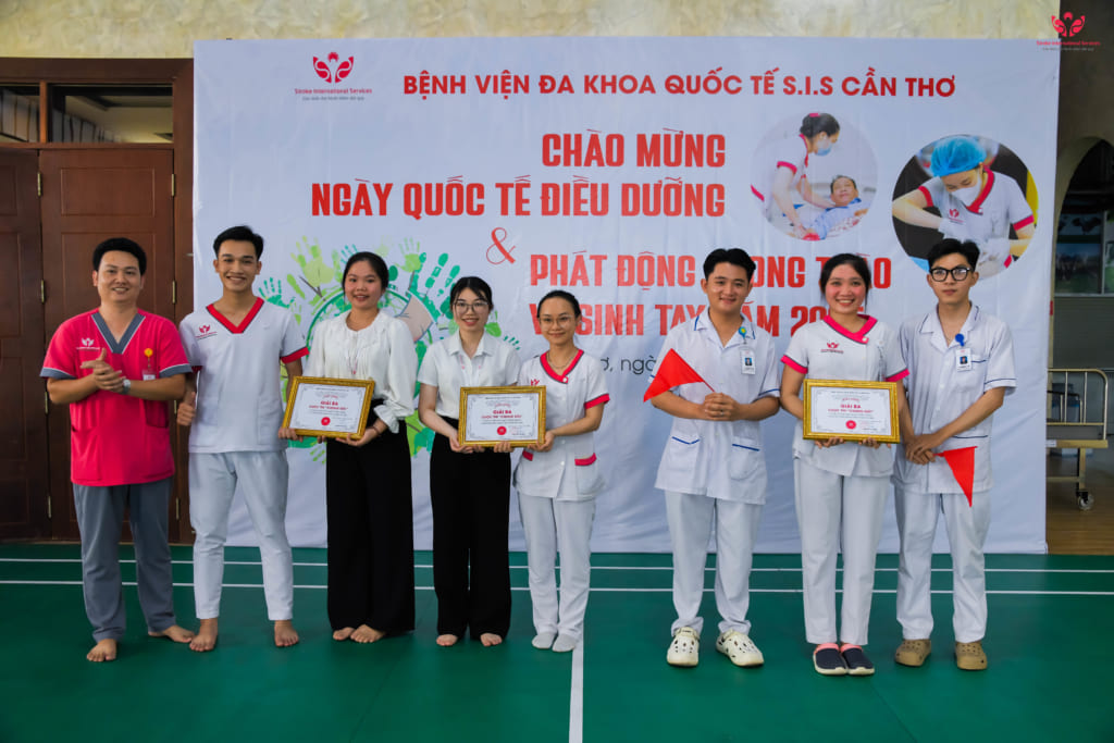 S.I.S Cần Thơ kỷ niệm 60 năm Ngày Quốc tế Điều dưỡng và phát động phong trào vệ sinh tay 2025