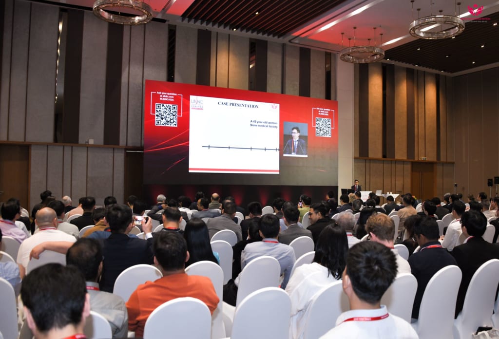 Can thiệp lấy huyết khối cơ học cứu sống bệnh nhân tắc tĩnh mạch não sâu gây chú ý tại Linnc Asia