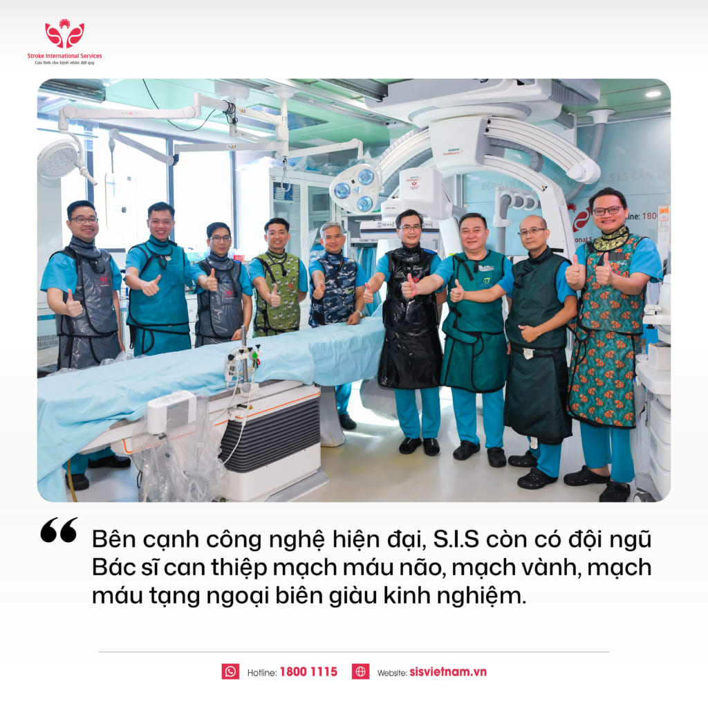 S.I.S ứng dụng “mắt thần” can thiệp DSA Artis Icono trong điều trị bệnh mạch máu